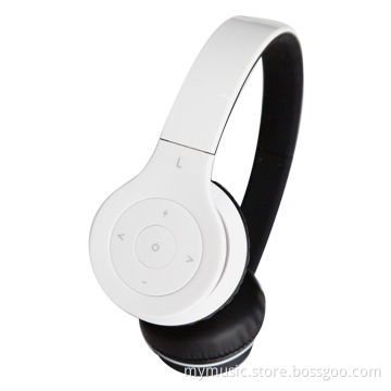 Bluetooth Headphone with 15-hour Working Duration, White Color